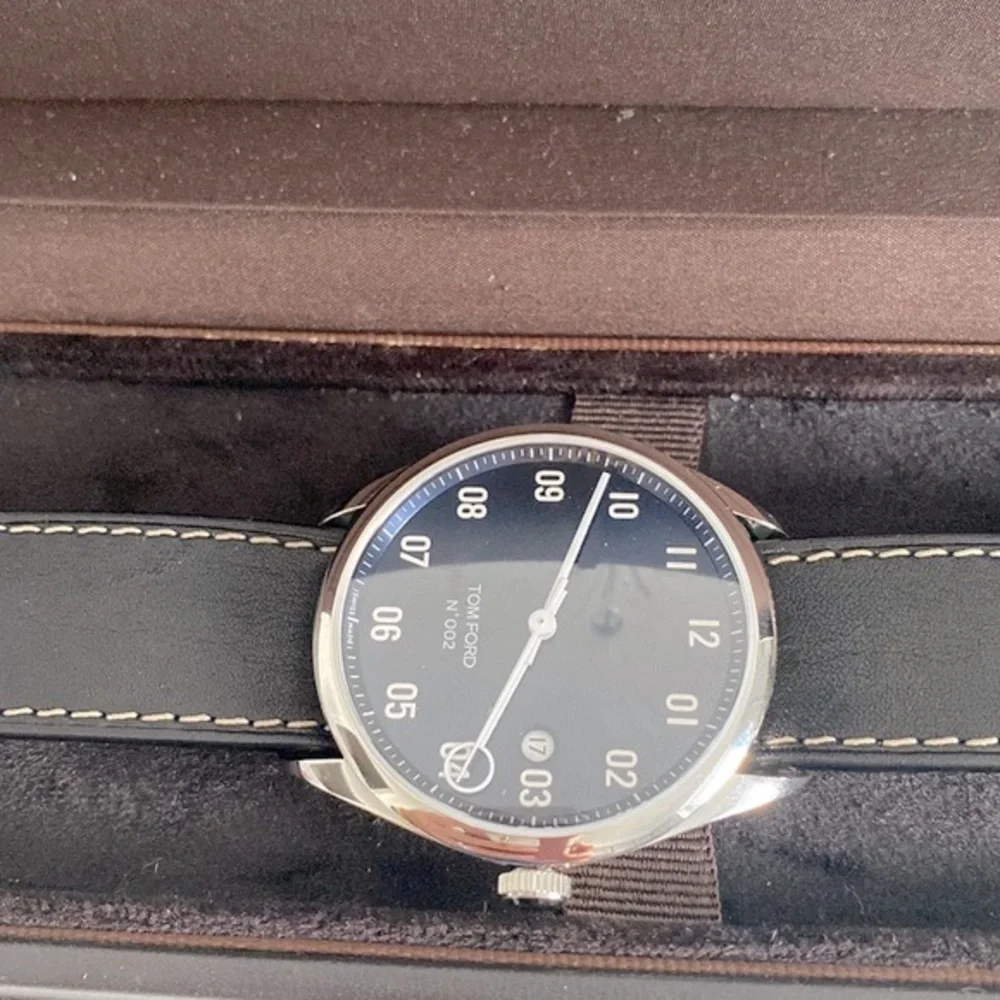 BN TOM FORD
No. 002 Stainless Steel Automatic Leather Strap Watch - Picture 2 of 11